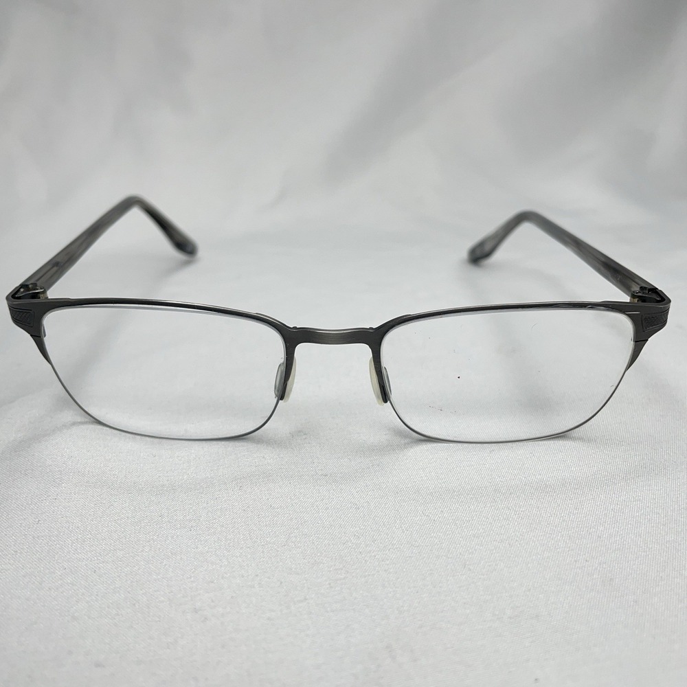 Barton Perreira Eyeglasses Landon Pewter 52 18 145 mm Titanium Frames Only Japan